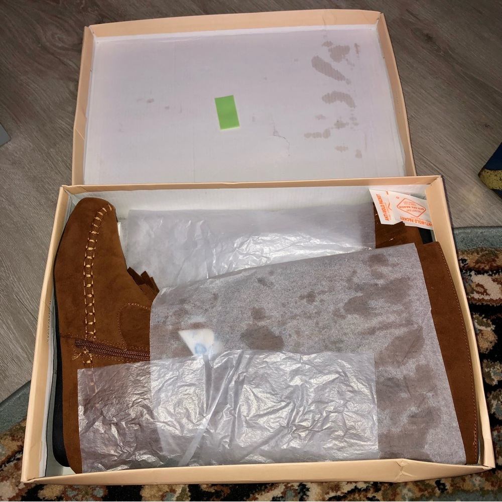 Yoki Fringe Boots Brown